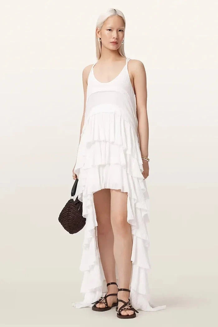 AllSaints vestido de algodón CAVARLY