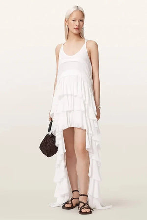 AllSaints vestido de algodón CAVARLY