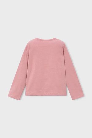 Mayoral blusa de algodón de manga larga para niños