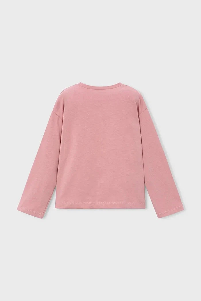 Mayoral blusa de algodón de manga larga para niños