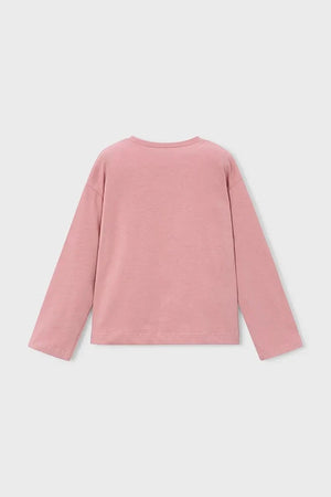 Mayoral blusa de algodón de manga larga para niños