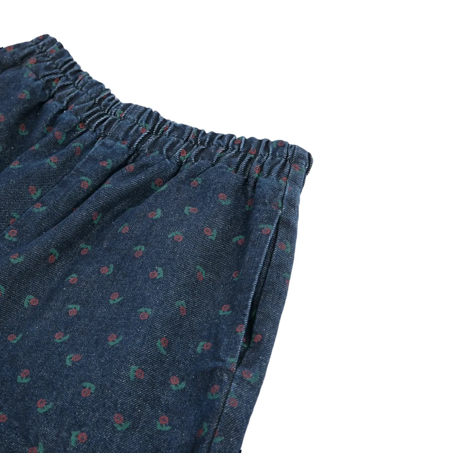 Bobo Choses - Pantalones de algodón orgánico Swamp Whirl | Azul marino