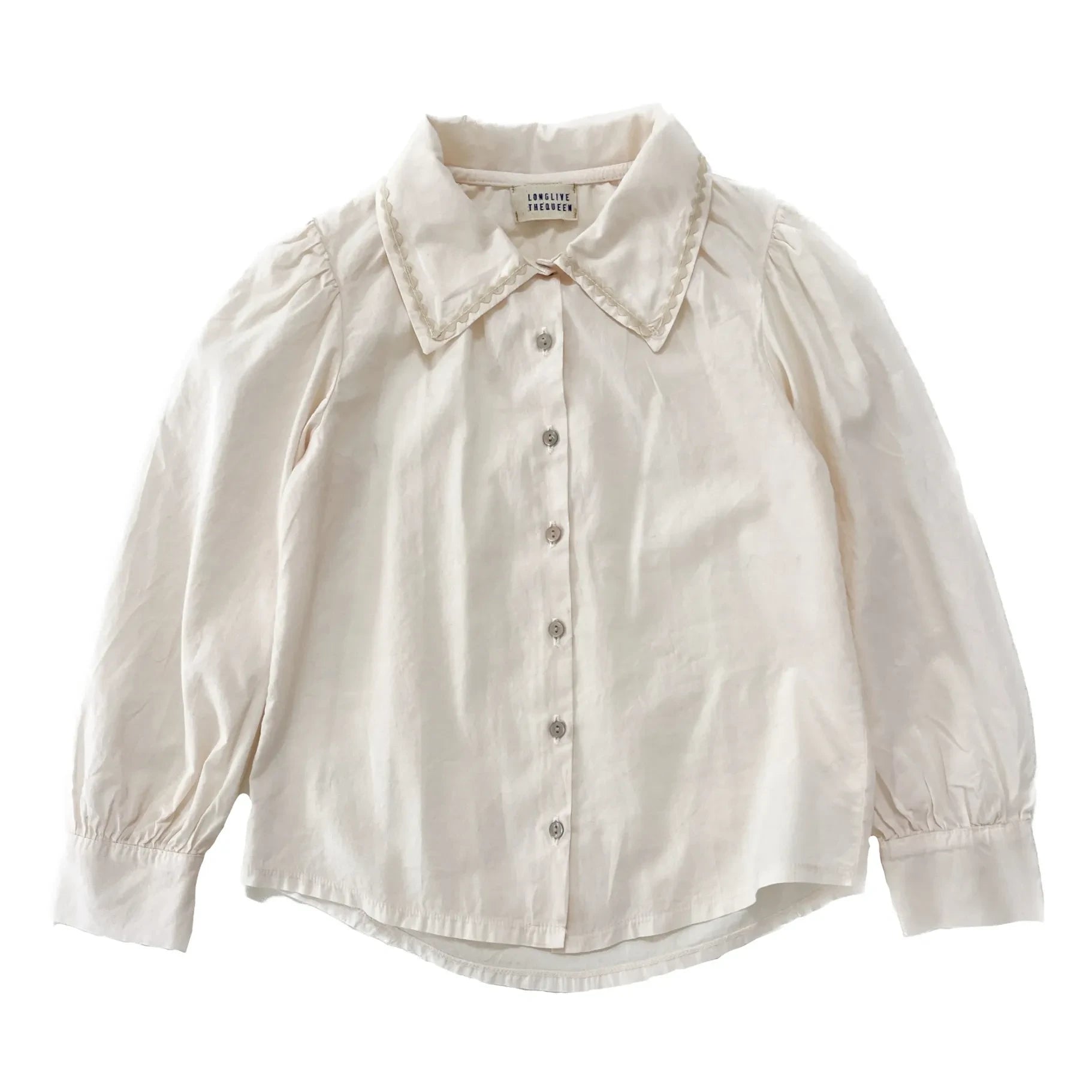 Longlivethequeen - Blusa Estampada Flores | Crudo