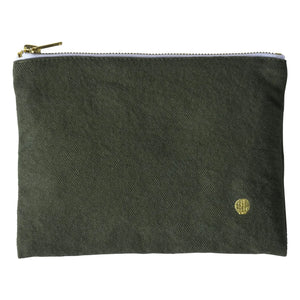 La cerise sur le gâteau - Bolso de mano Iona clutch | Verde bosque
