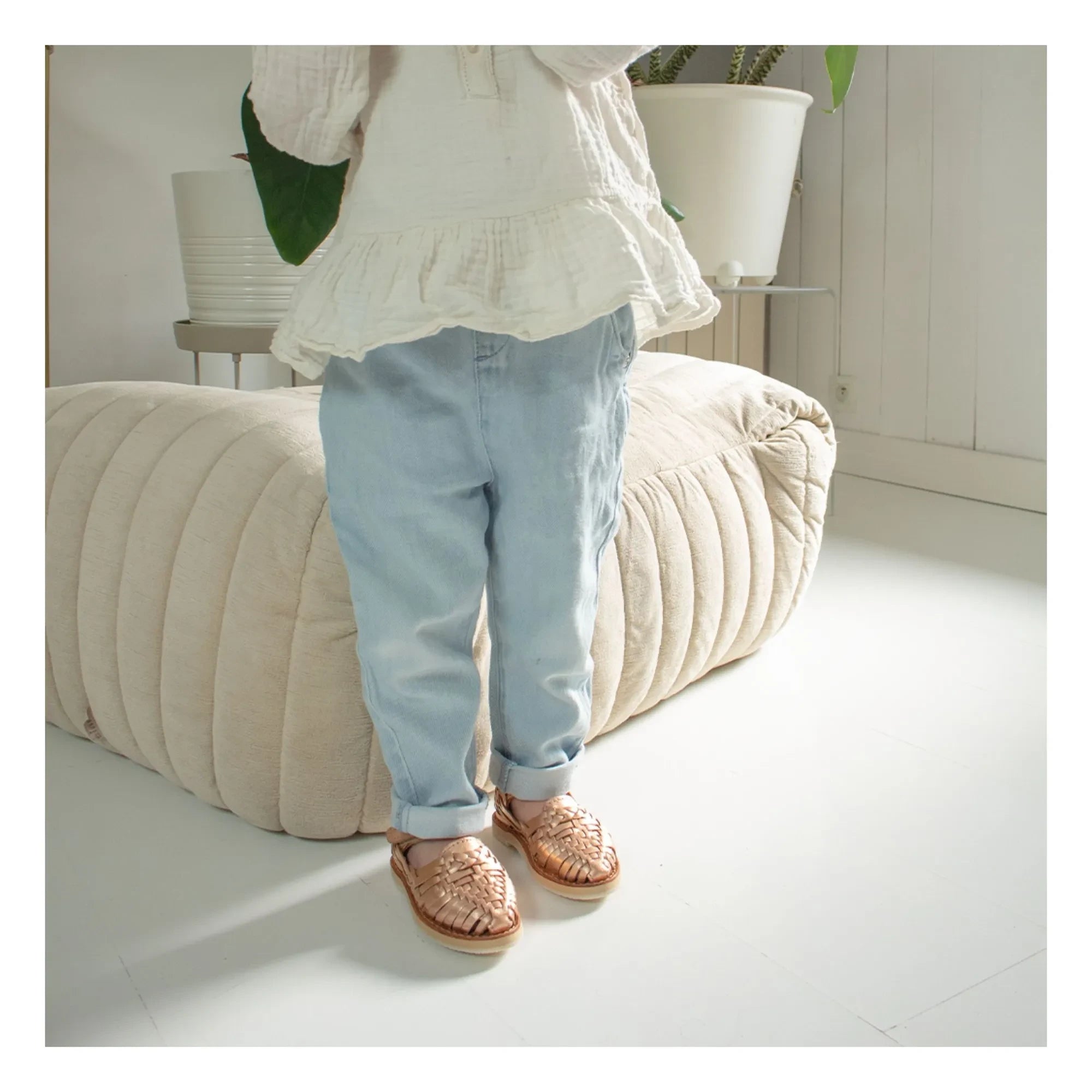 Mapache - Sandalias Alegria | Oro Rosa