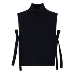 Soeur - Jersey de Lana Dorada | Azul marino