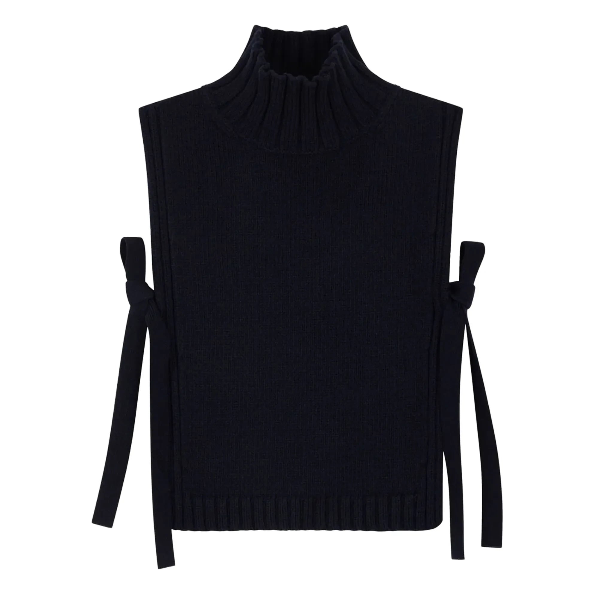 Soeur - Jersey de Lana Dorada | Azul marino