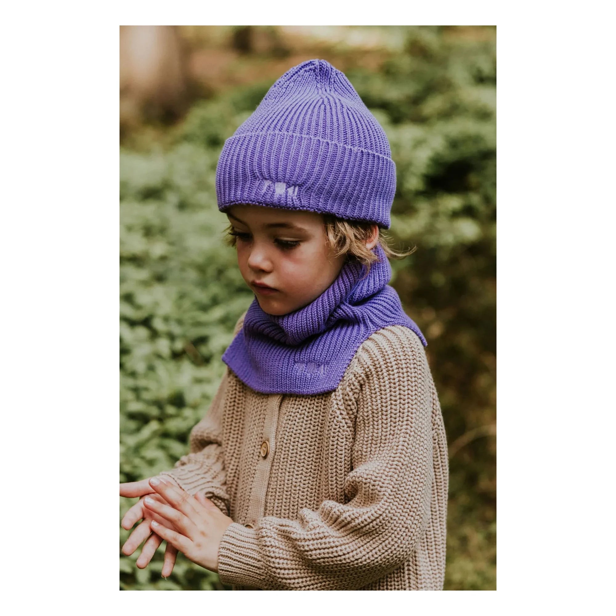 Yuki - Endless Organik Pamuklu Choker | Mauve