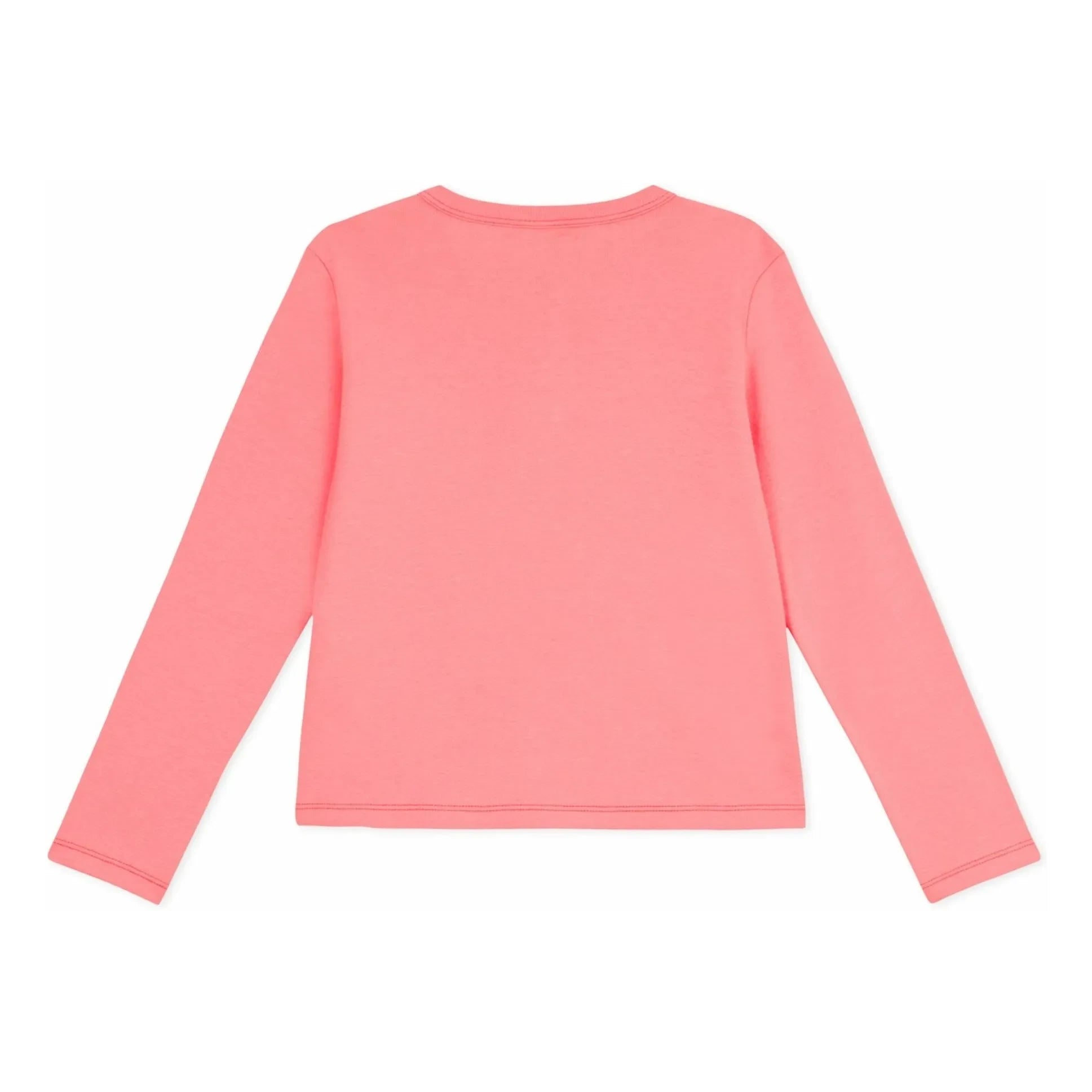 Petit Bateau - Cárdigan de algodón orgánico | Coral