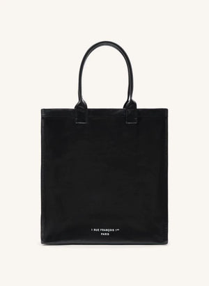 Anine Bing - Bolso tote de algodón Leonie | Negro