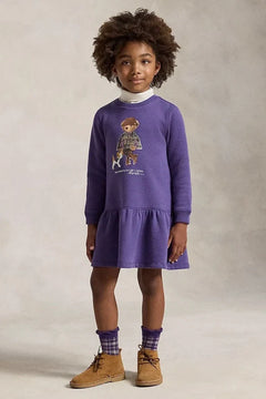Vestido de punto de algodón Polo Ralph Lauren