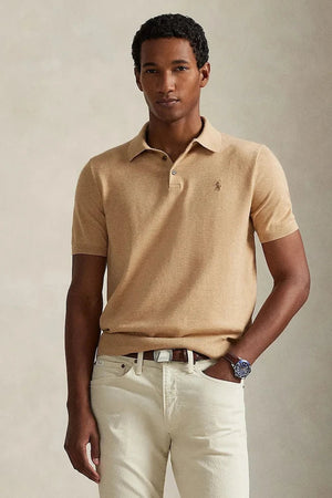 Suelto de Algodón de Manga Corta para Hombre Polo Ralph Lauren