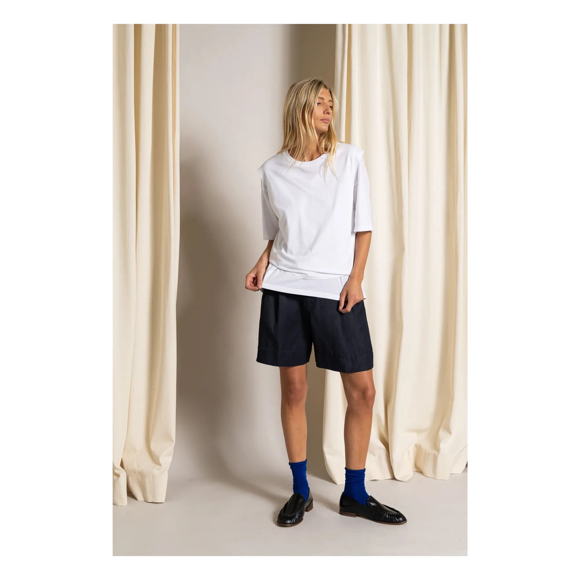 Smallable Mujer - Camiseta sin mangas de algodón orgánico Freja | Blanco