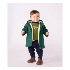 Petit Bateau - Verde cromo | Fibras recicladas enceradas