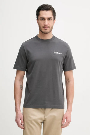 Camiseta de algodón Barbour