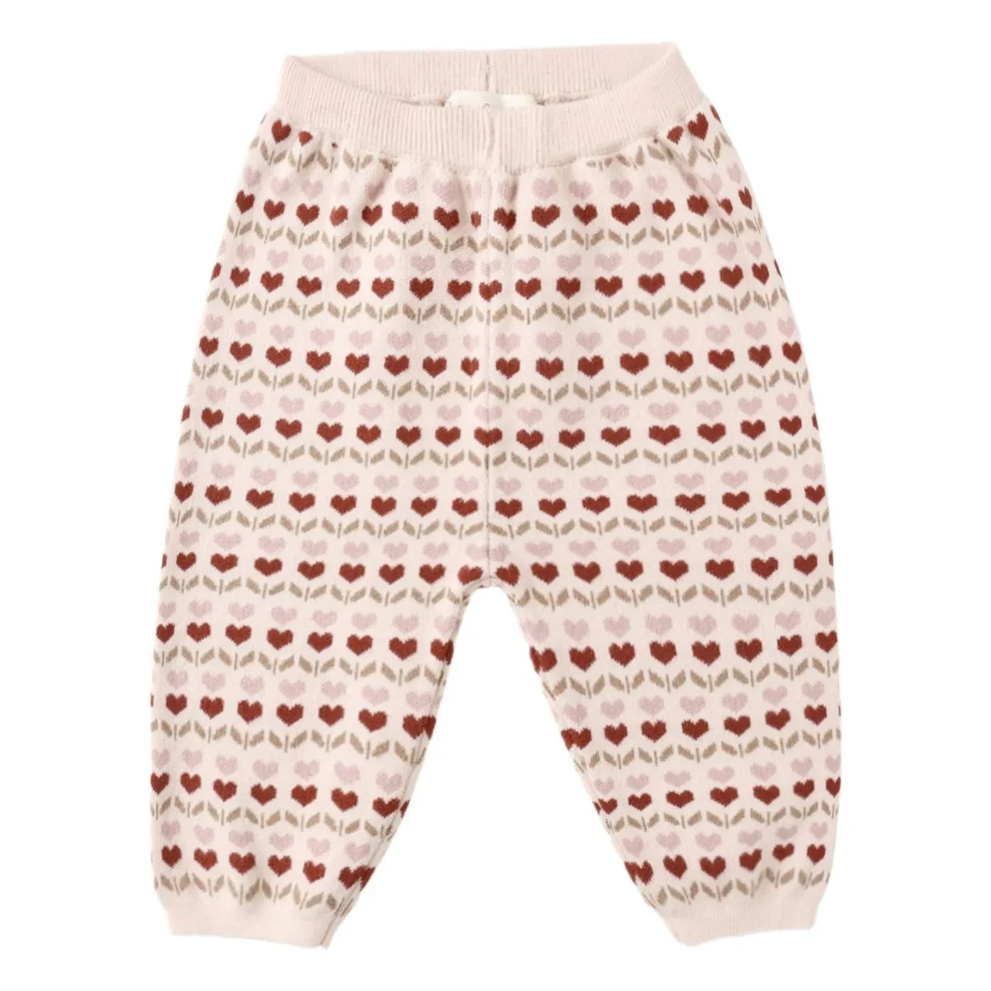 Rylee + Cru - Pantalón Ruby Hearts Maille | Rosa palo