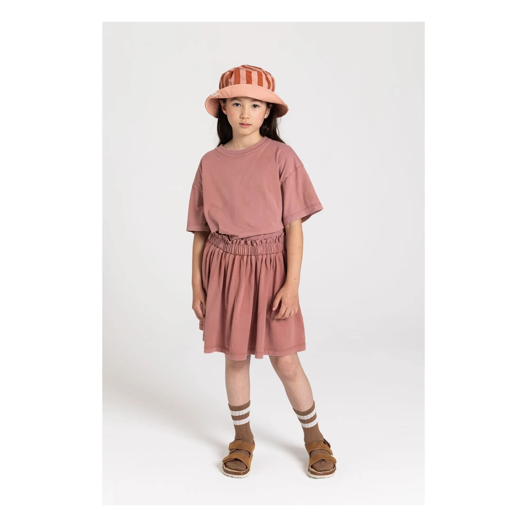 Smallable Kid - Camiseta Liv Algodón orgánico | Ciruela