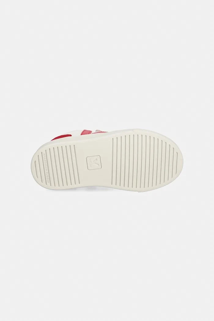 Zapatillas deportivas de piel Veja Small V-10 para niños