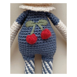 Patti Oslo - Peluche de conejo Britney | Azul marino