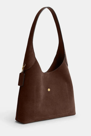 Bolso de hombro Brooklyn de ante para mujer Coach 28
