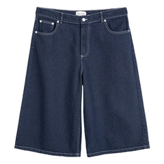 Bobo Choses - Shorts de sarga de algodón orgánico | Azul