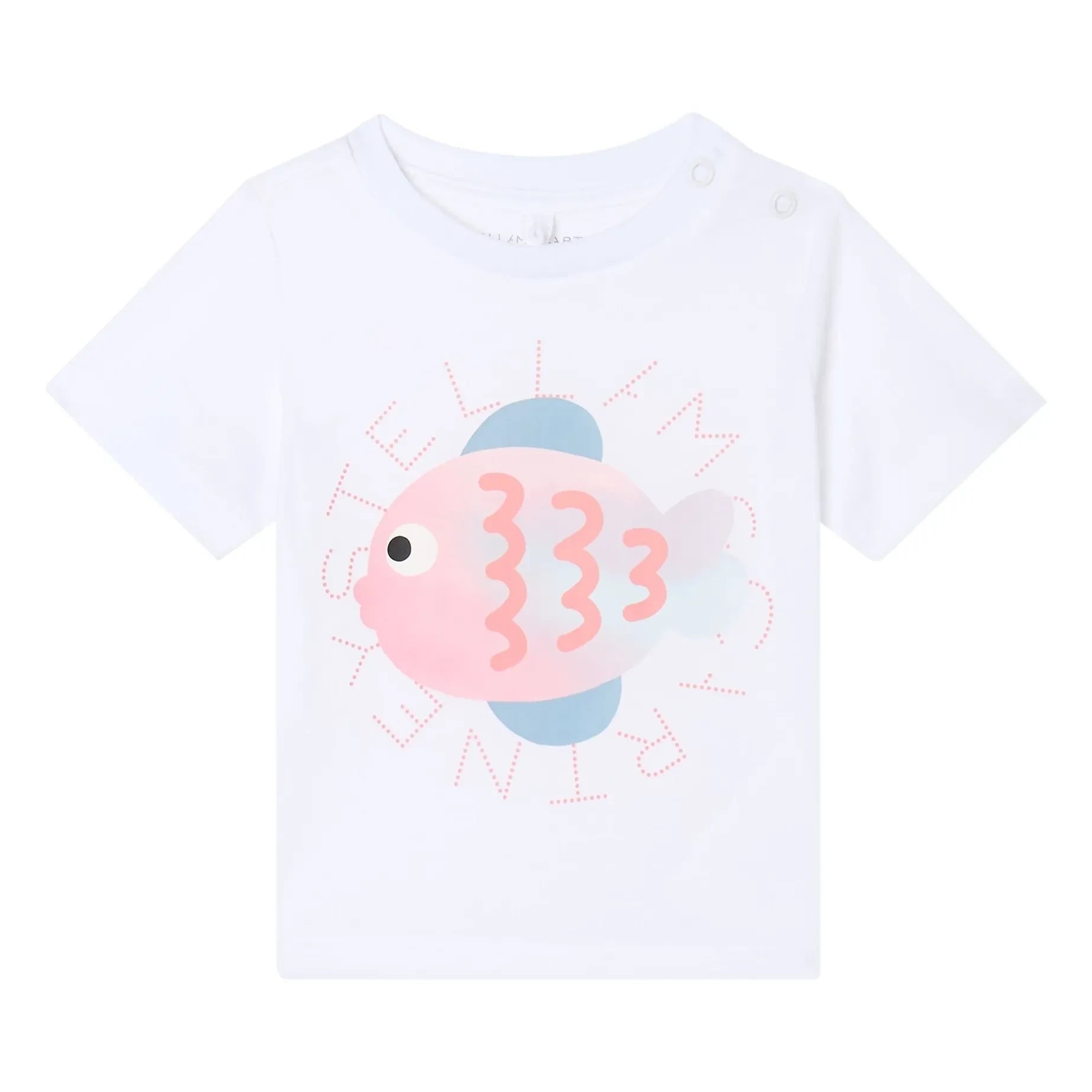 Stella McCartney Kids - Camiseta Stella Poisson | Blanco