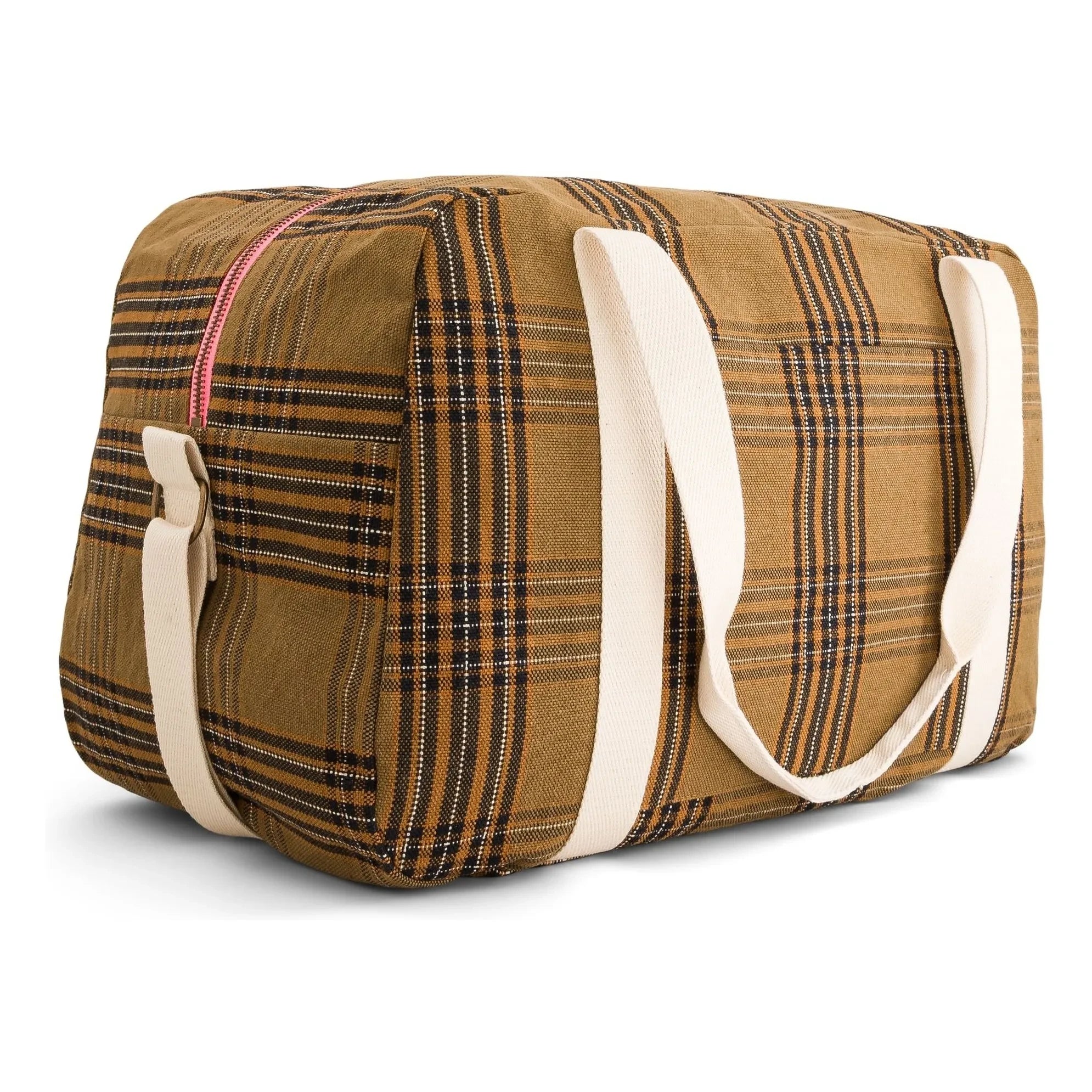 Rose in April - Bolso de maternidad Raphaël Tartan | Marrón