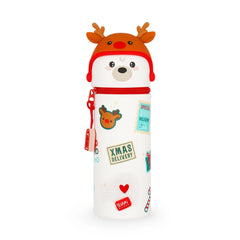 Legami - Estuche de silicona 2 en 1 para Navidad oso polar - Kawaii