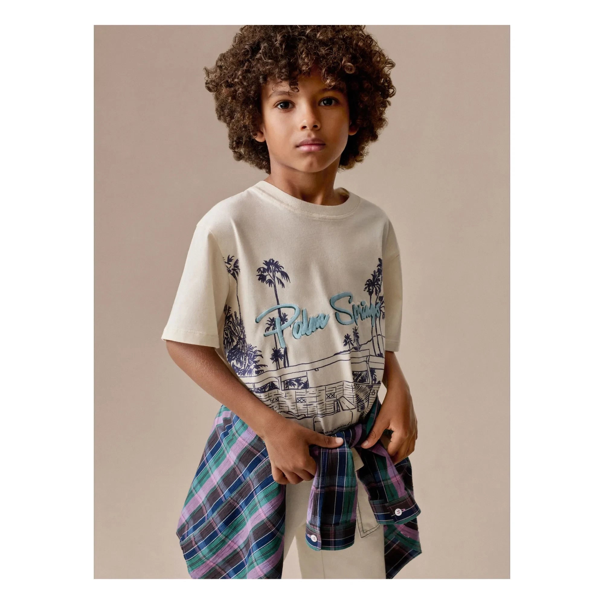 Bonpoint - Camiseta Eidan | Crudo