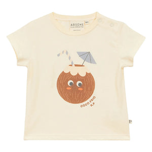 Arsène et Les Pipelettes - Camiseta Bebé de Coco Orgánico | Crudo