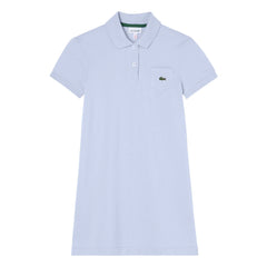 Lacoste - Vestido Polo de Algodón Orgánico | Azul claro