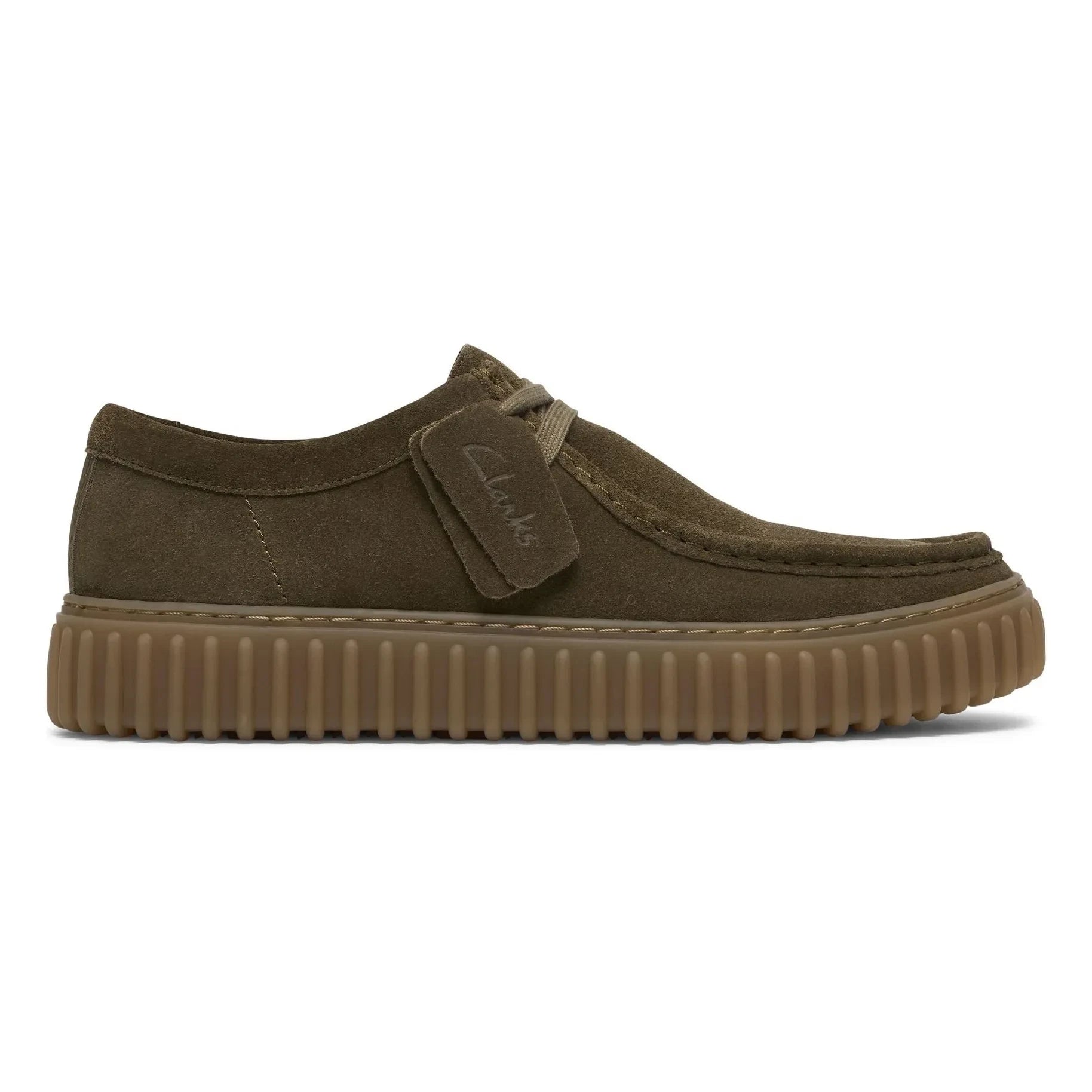 Clarks - Zapatillas Torhill Lo | Verde oscuro