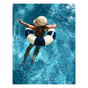 Petites Pommes - Flotador Olivia | Azul marino