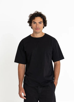 Smallable Man - Solal Camiseta de Algodón Orgánico | Negro