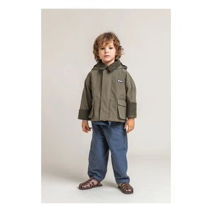 Flotte - Chaqueta Impermeable de Fibra Reciclada Archivito | Caqui