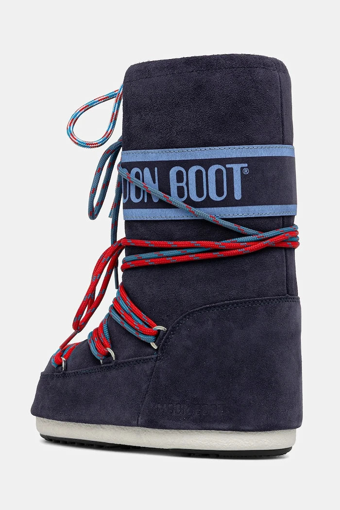 Moon Boot MB ICON SUEDE LACES Botas de Invierno de Ante para Niños