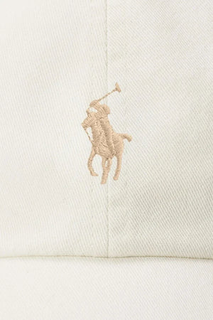 Gorra de béisbol de algodón Polo Ralph Lauren para mujer