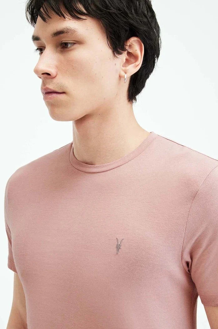 Camiseta de algodón AllSaints BRACE SS CREW