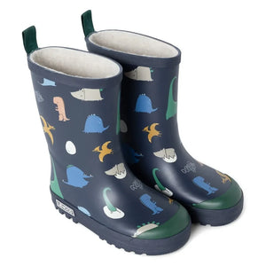 Liewood - Mason Botas de lluvia de dinosaurio | Azul marino