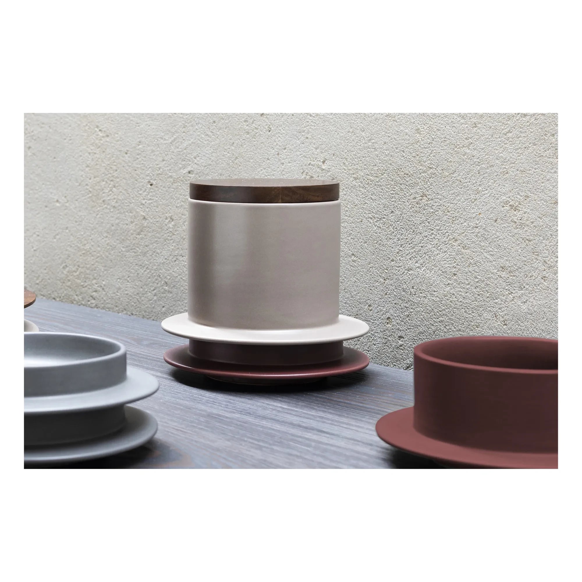Valerie Objects - Bol de loza a loza | Rojo