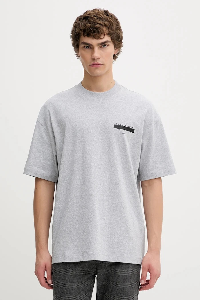 AllSaints REDACT SS CREW Camiseta de algodón