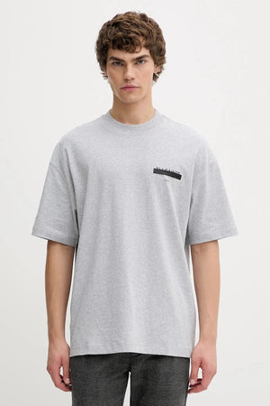 AllSaints REDACT SS CREW Camiseta de algodón