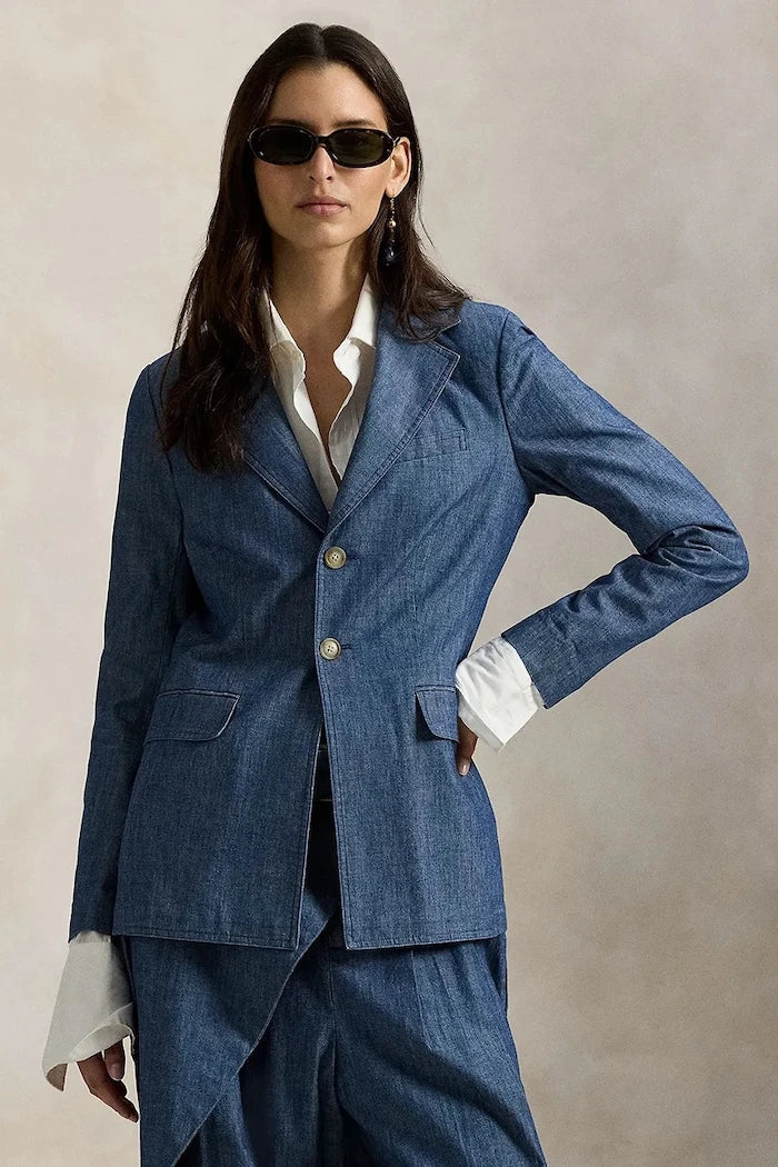 Chaqueta de algodón para mujer Polo Ralph Lauren