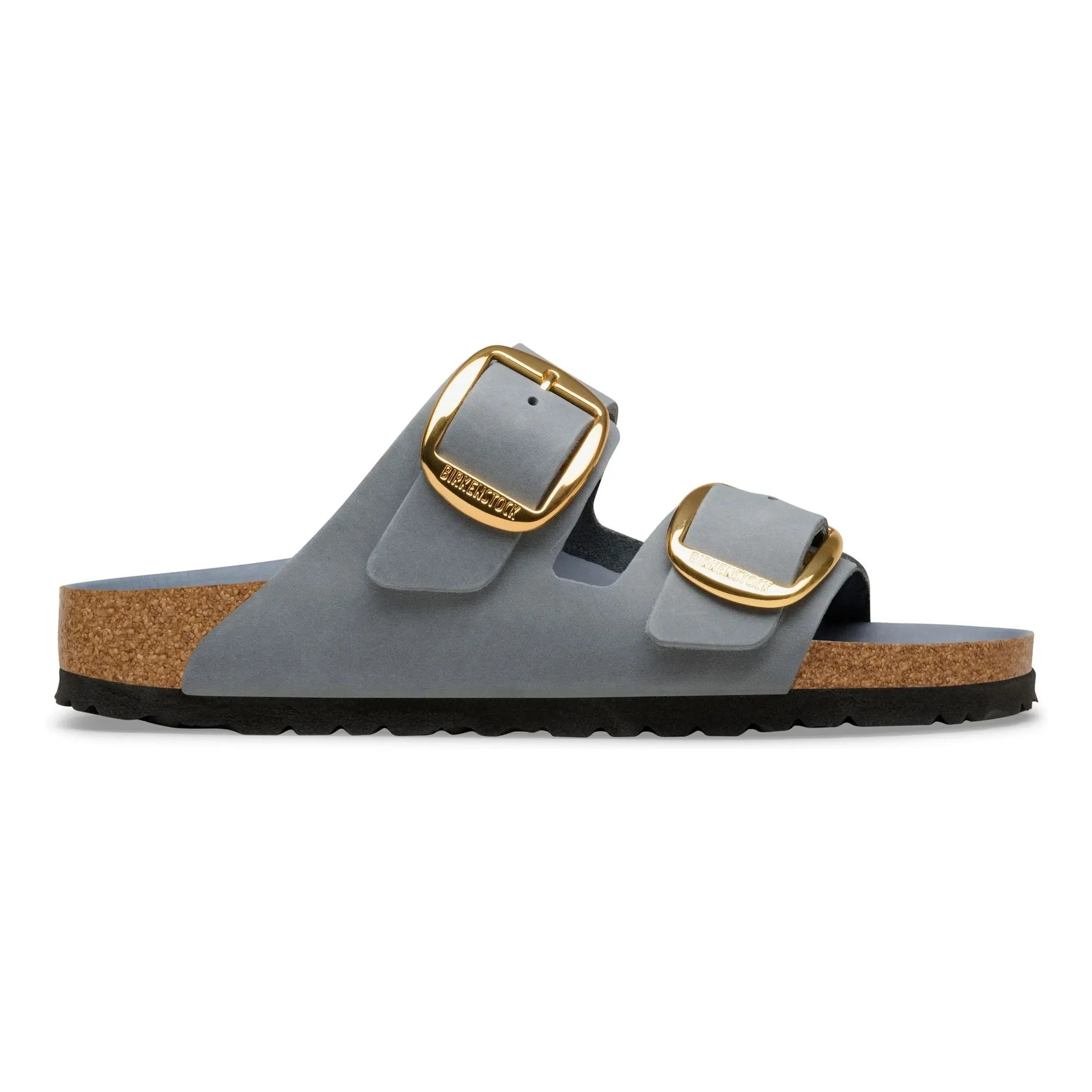 BIRKENSTOCK - Sandalia Arizona Big Buckle de Piel Aceitada | Gris
