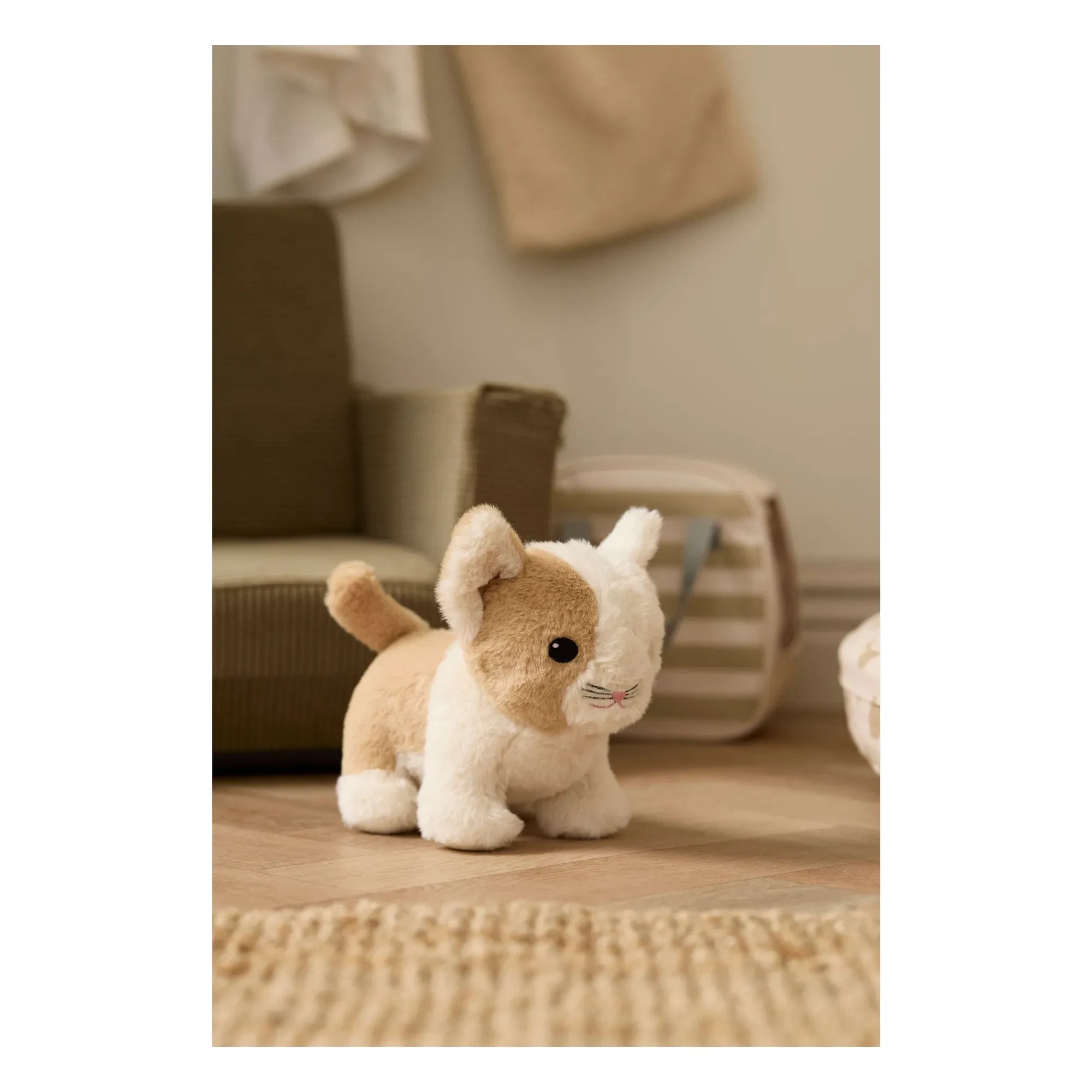 Kid's Concept - Gato de peluche y bolsa