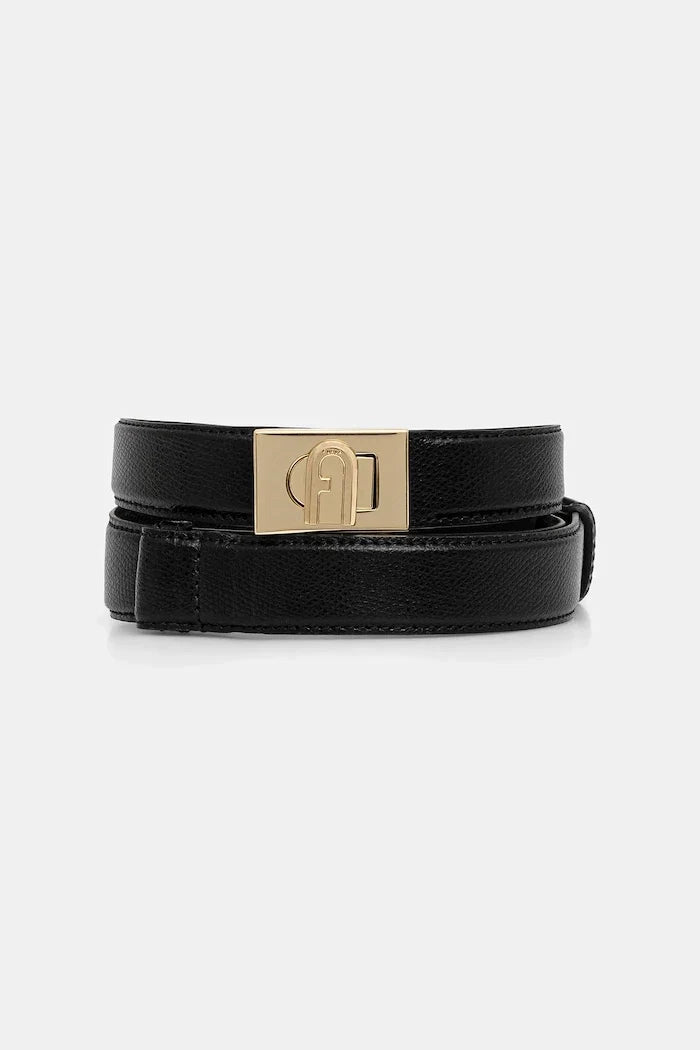 Cinturón de piel Furla