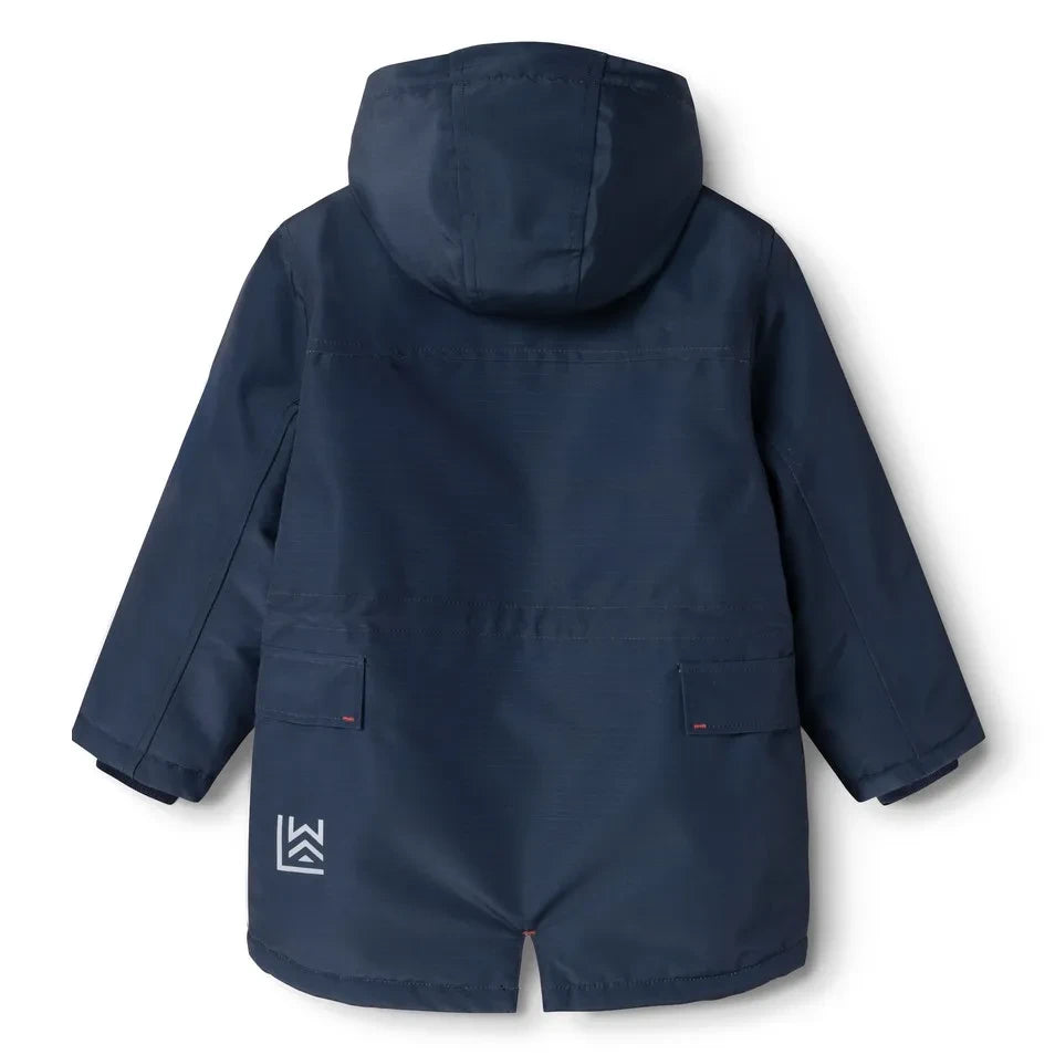 Liewood - Timba Parka hecha de fibras recicladas | Azul marino