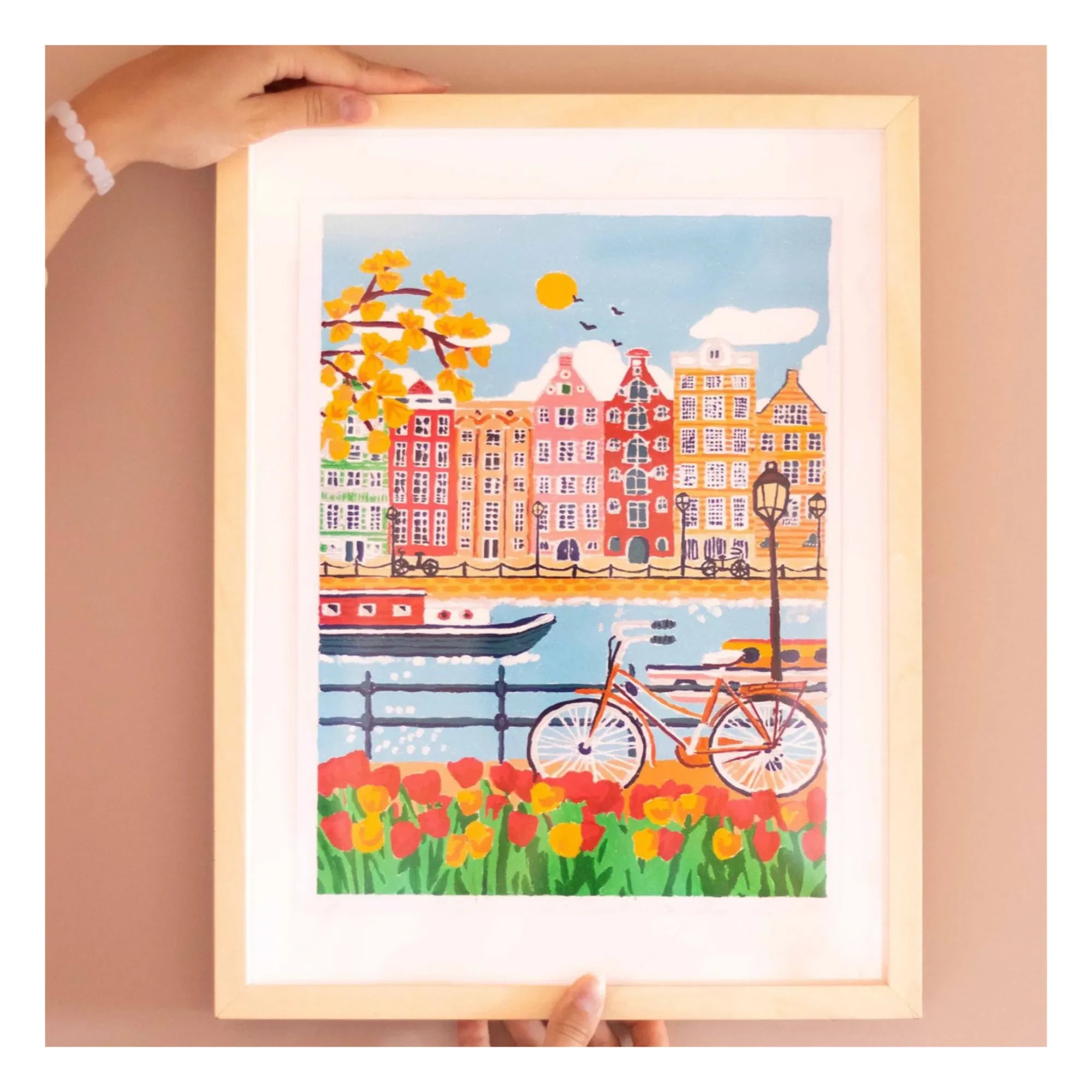 La Petite Épicerie - Kit de pintura por números - Ámsterdam