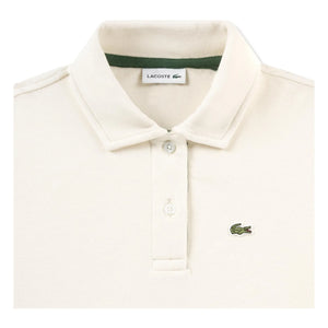 Lacoste - Polo orgánico con logo extragrande | Crudo