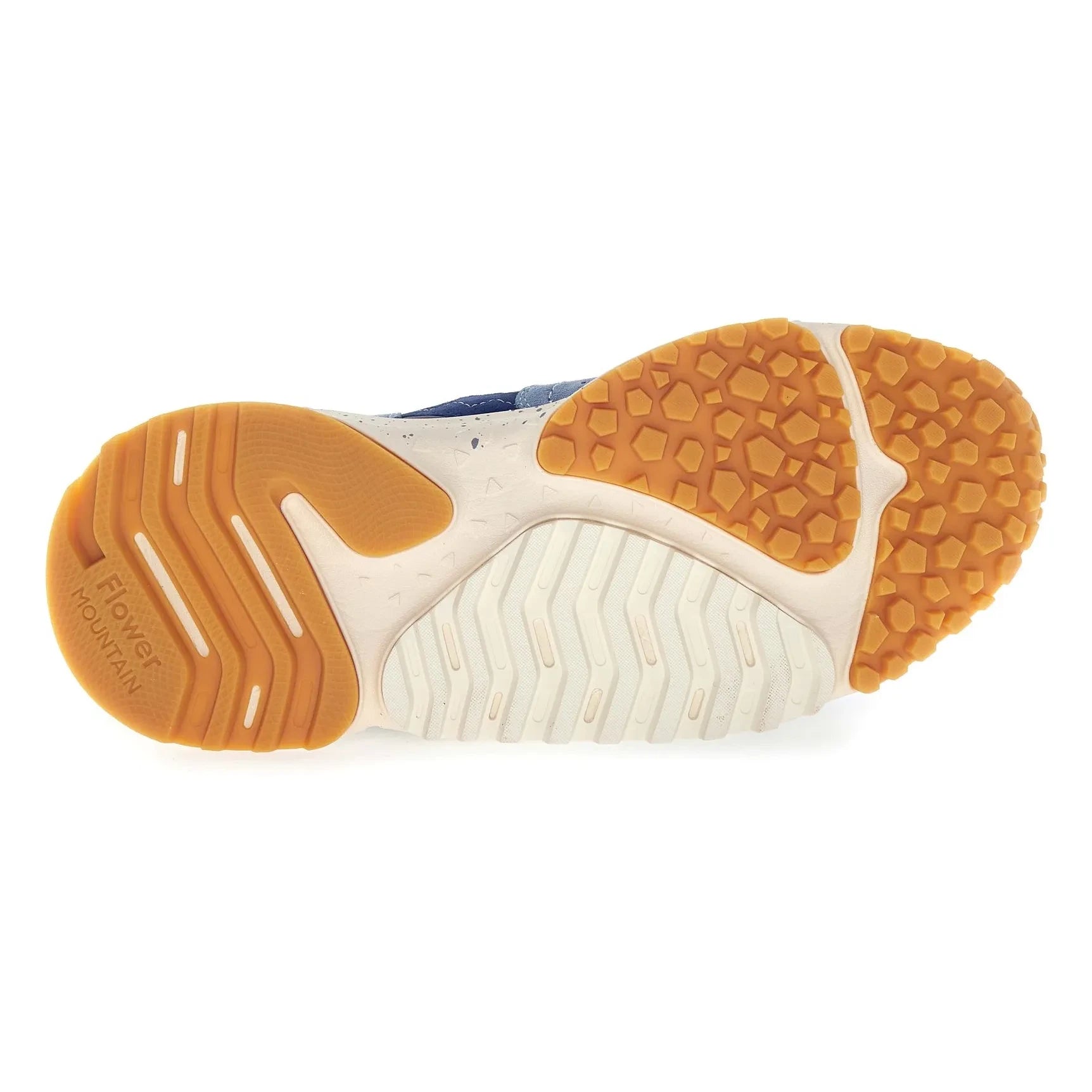 Flower Mountain - Zapatillas de ante y nailon Solin | Azul
